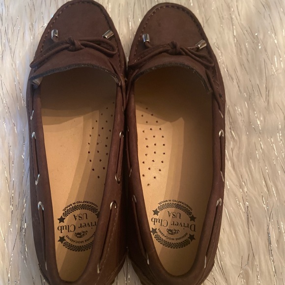 NWOT Driver Club USA Women’s Suede Nantucket Driver Loafer - Picture 2 of 5